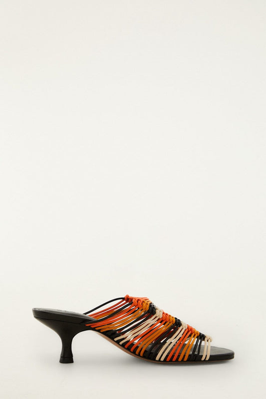 Macrame Kitten Heel