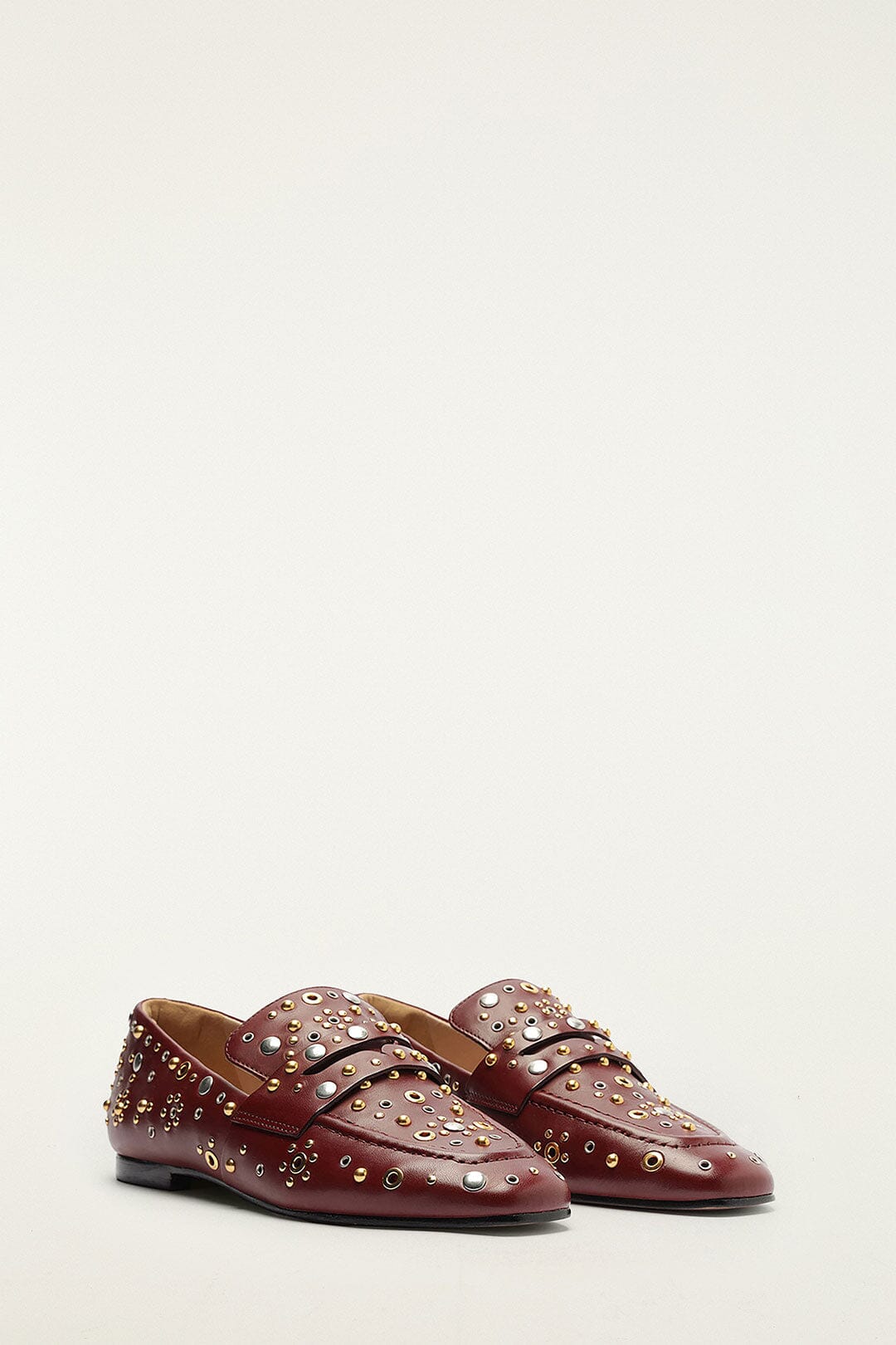 Marsala Studded Loafer