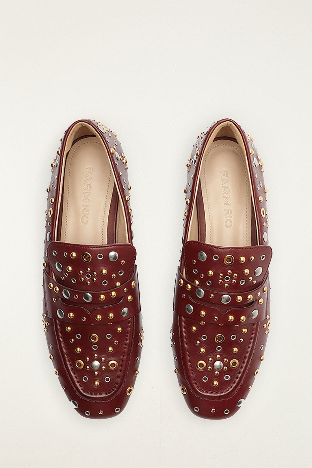 Marsala Studded Loafer