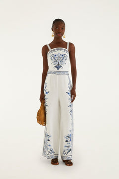 FLOWERS ARCH OFF-WHITE