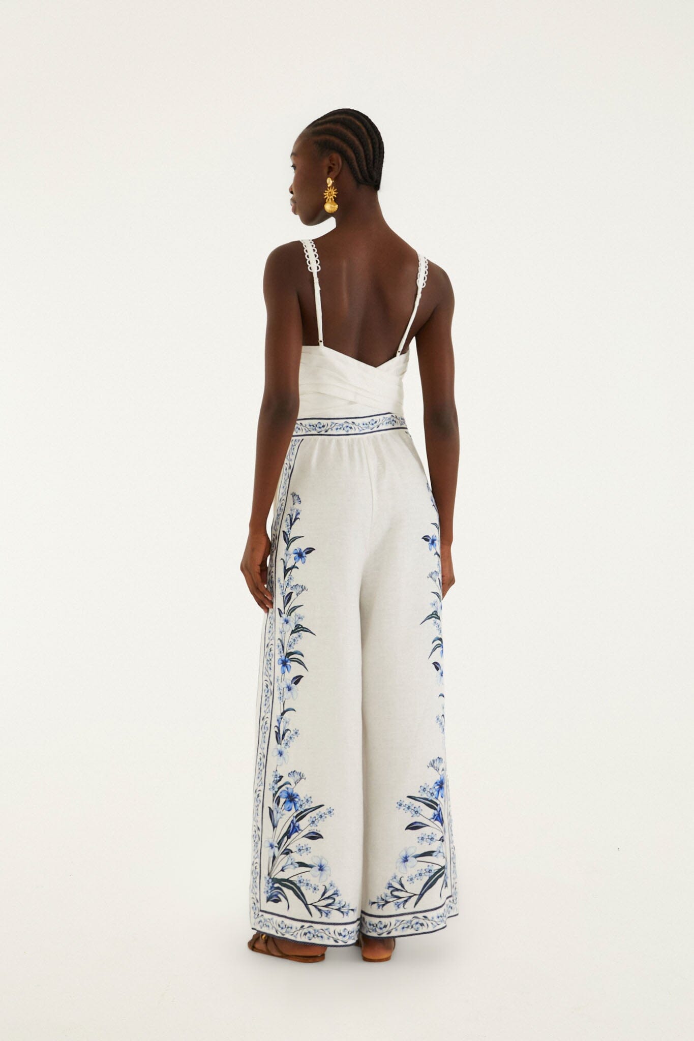 Off-White Flowers Arch  Maxi Jumpsuit