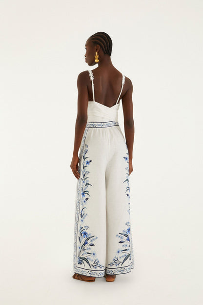 Off-White Flowers Arch  Maxi Jumpsuit