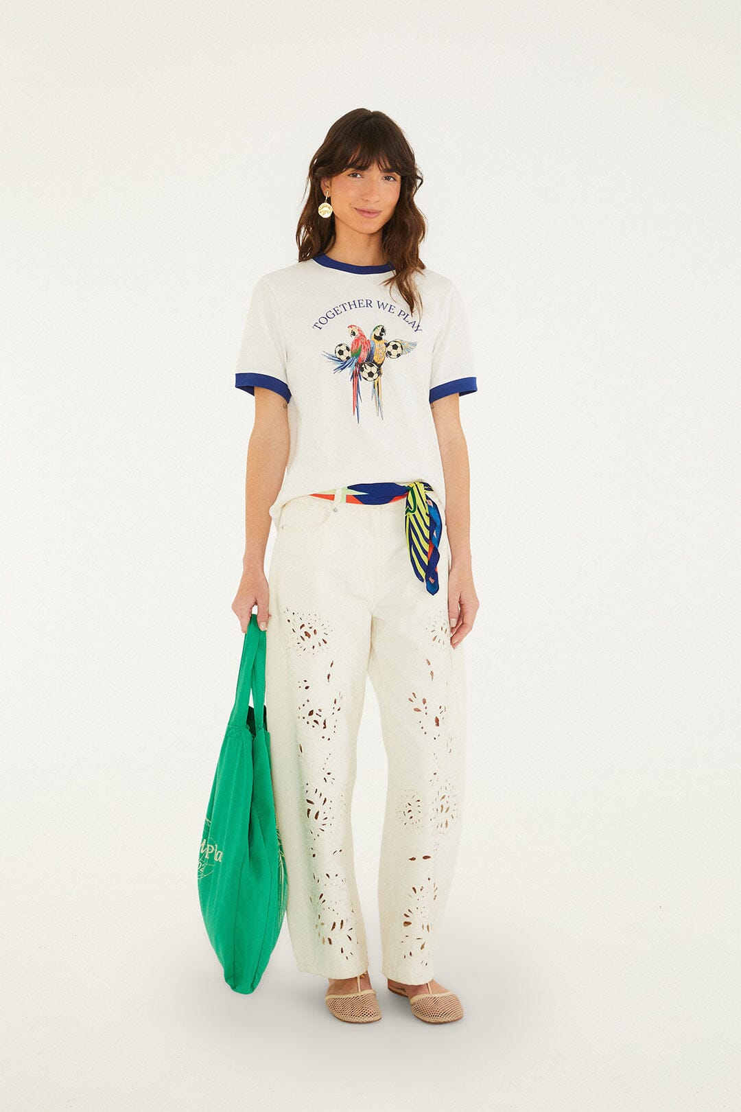 Off-White Together We Play Short Sleeve T-Shirt