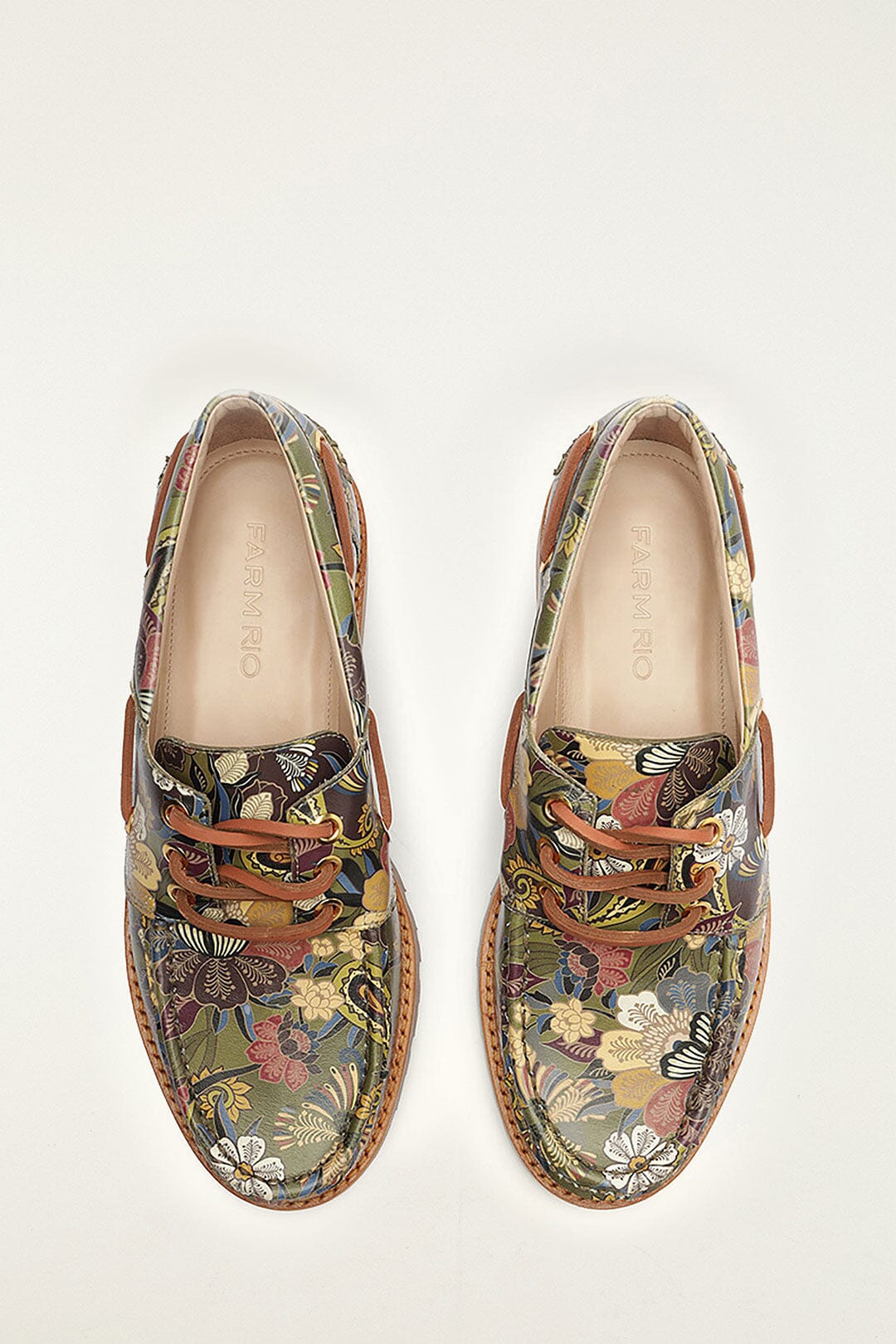 Printed Boat Shoes
