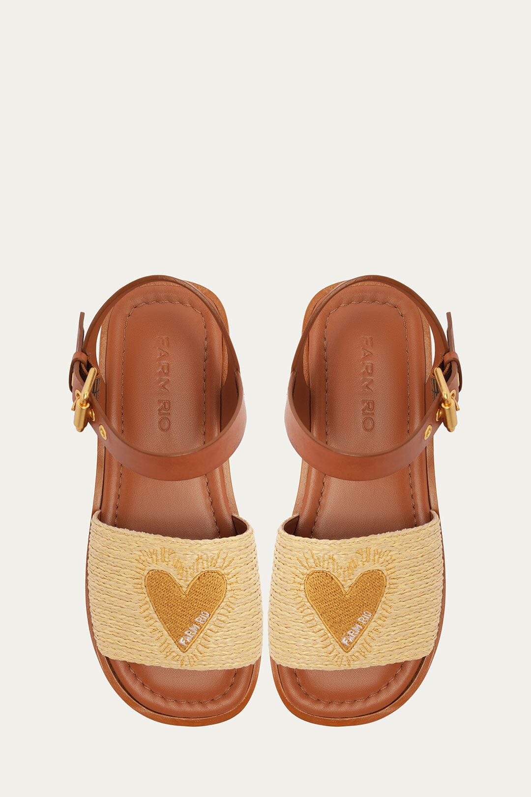 Raffia Flat Sandal