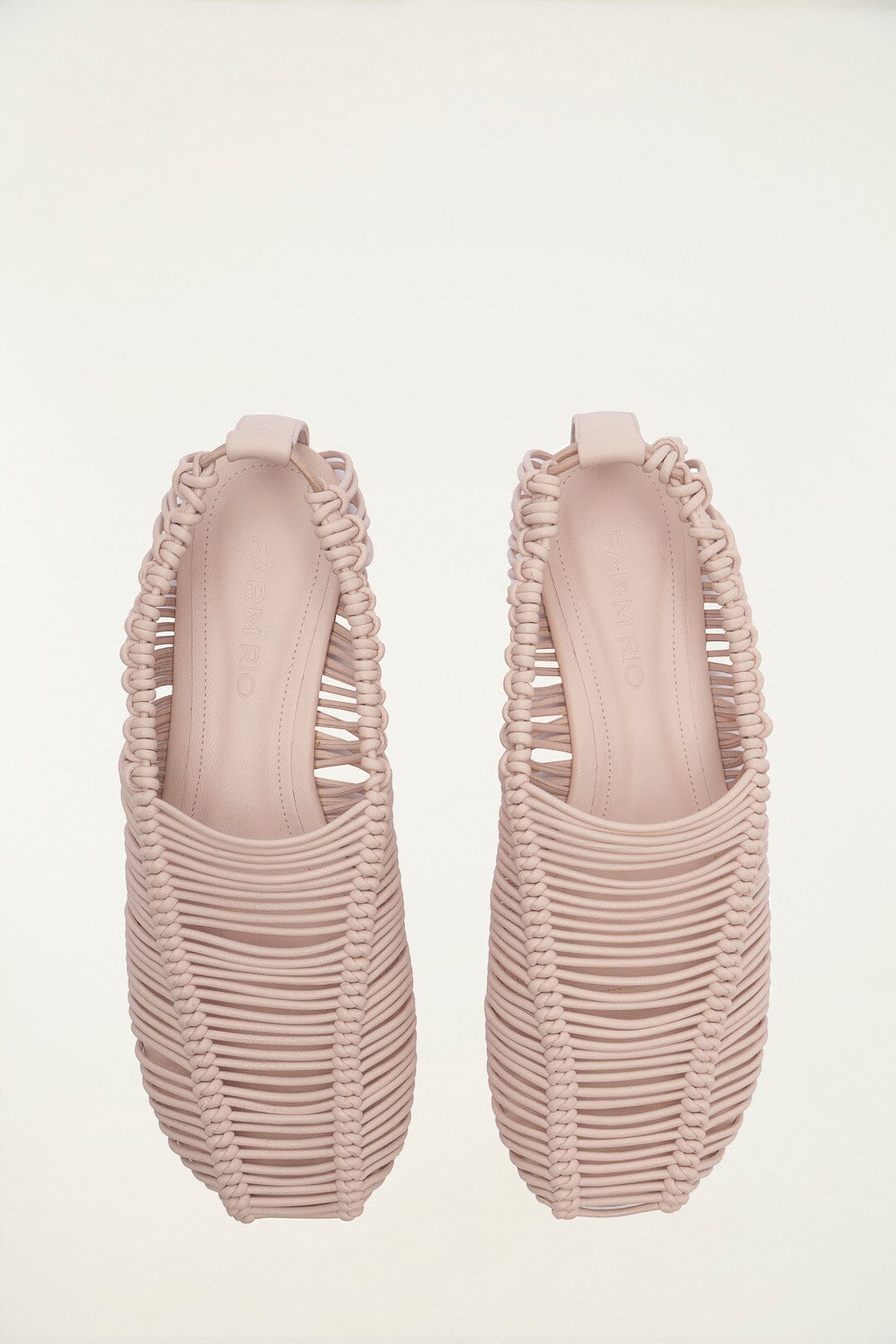 Rose Macrame Mary Jane Ballerina