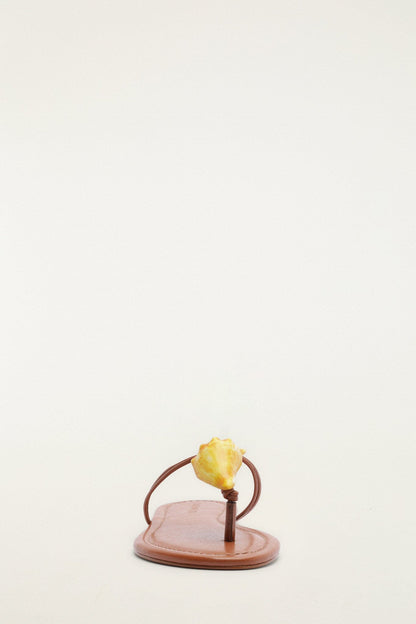 Shell Flat Sandal