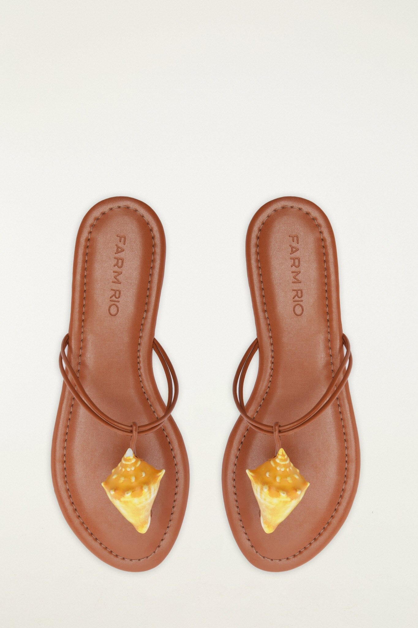 Shell Flat Sandal