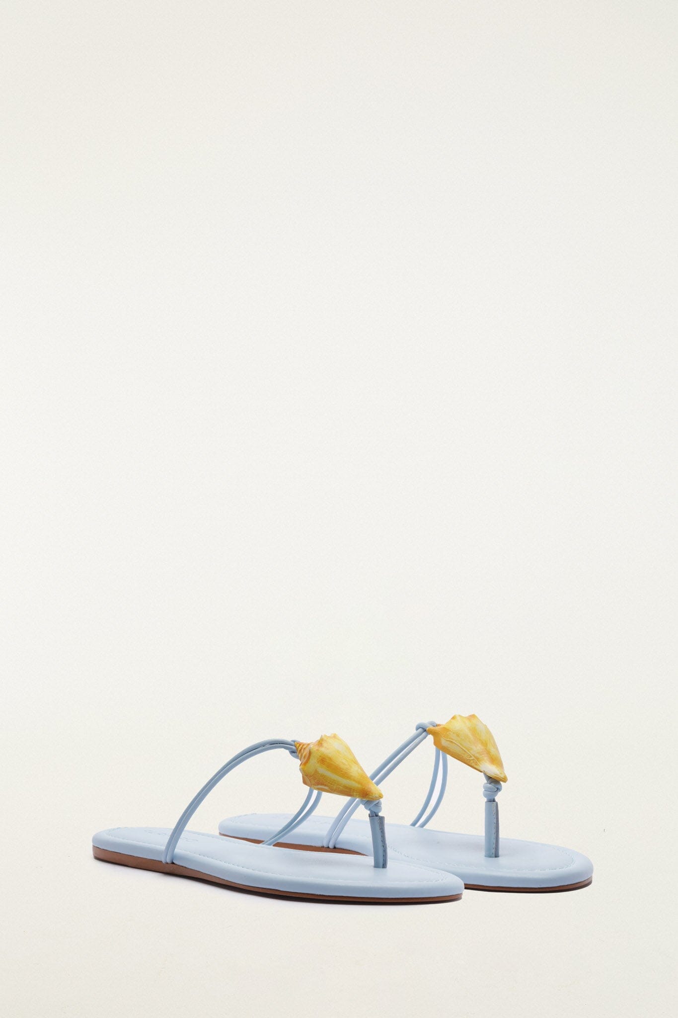 Shell Flat Sandal