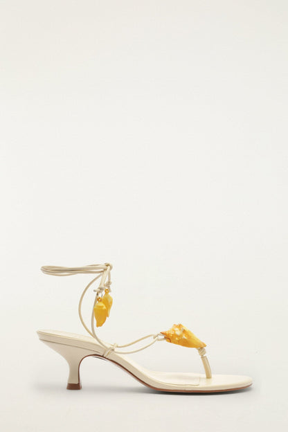 Shell Kitten Heel