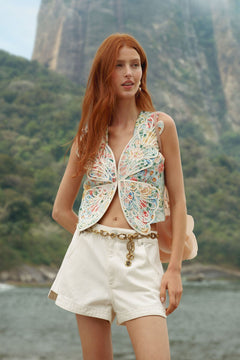 WHITE DENIM
