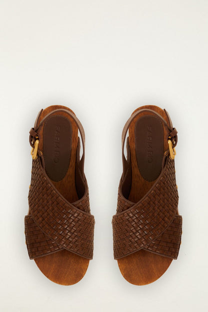 Woven Platform Sandal