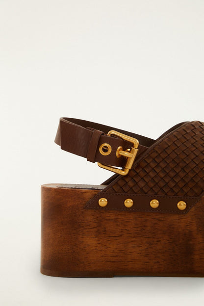 Woven Platform Sandal
