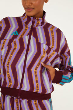 ZIG ZAG STRIPES LILAC